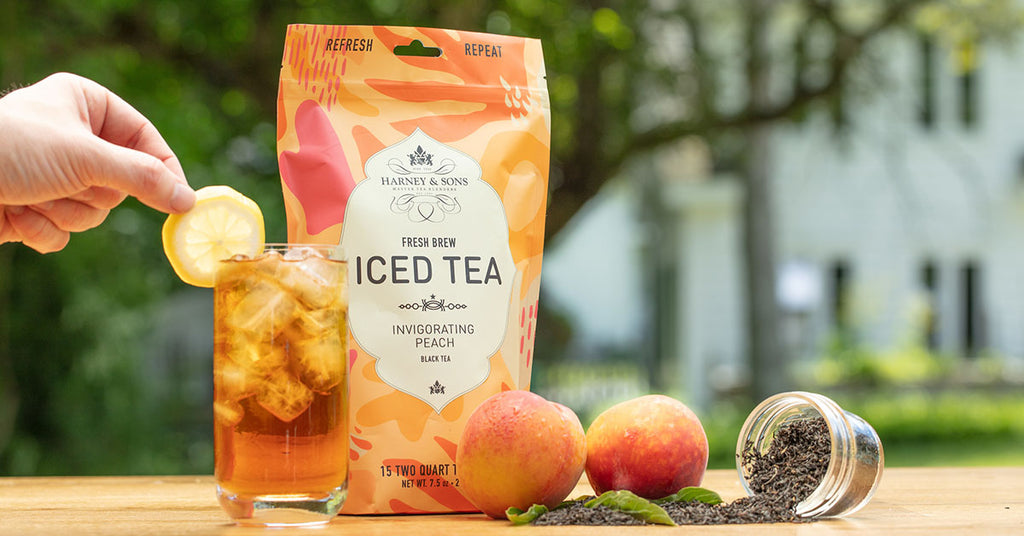 Sun-Brewed Peach Ice Tea