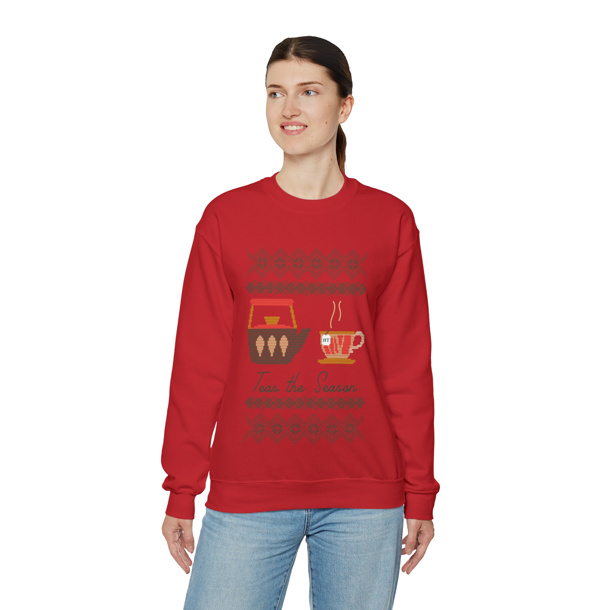 Teas The Season Holiday Sweater