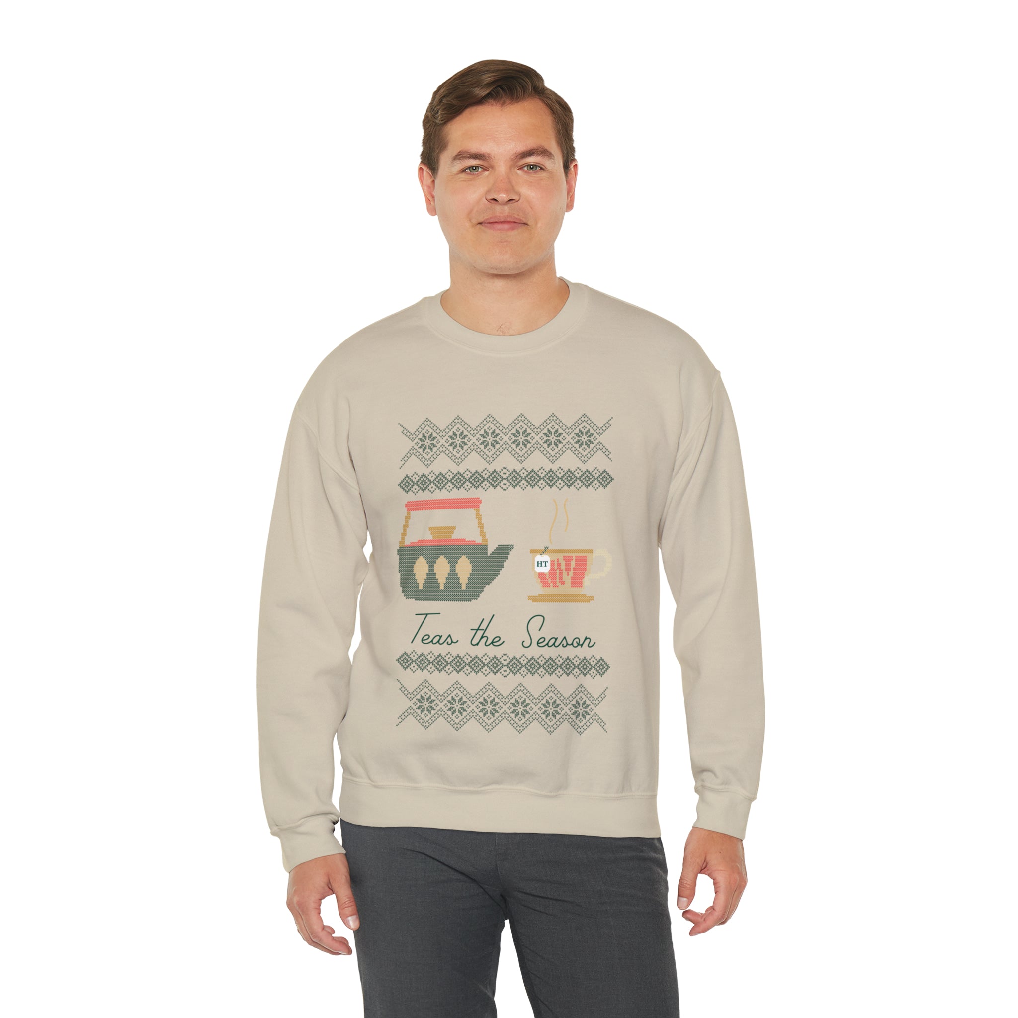 Teas The Season Holiday Sweater