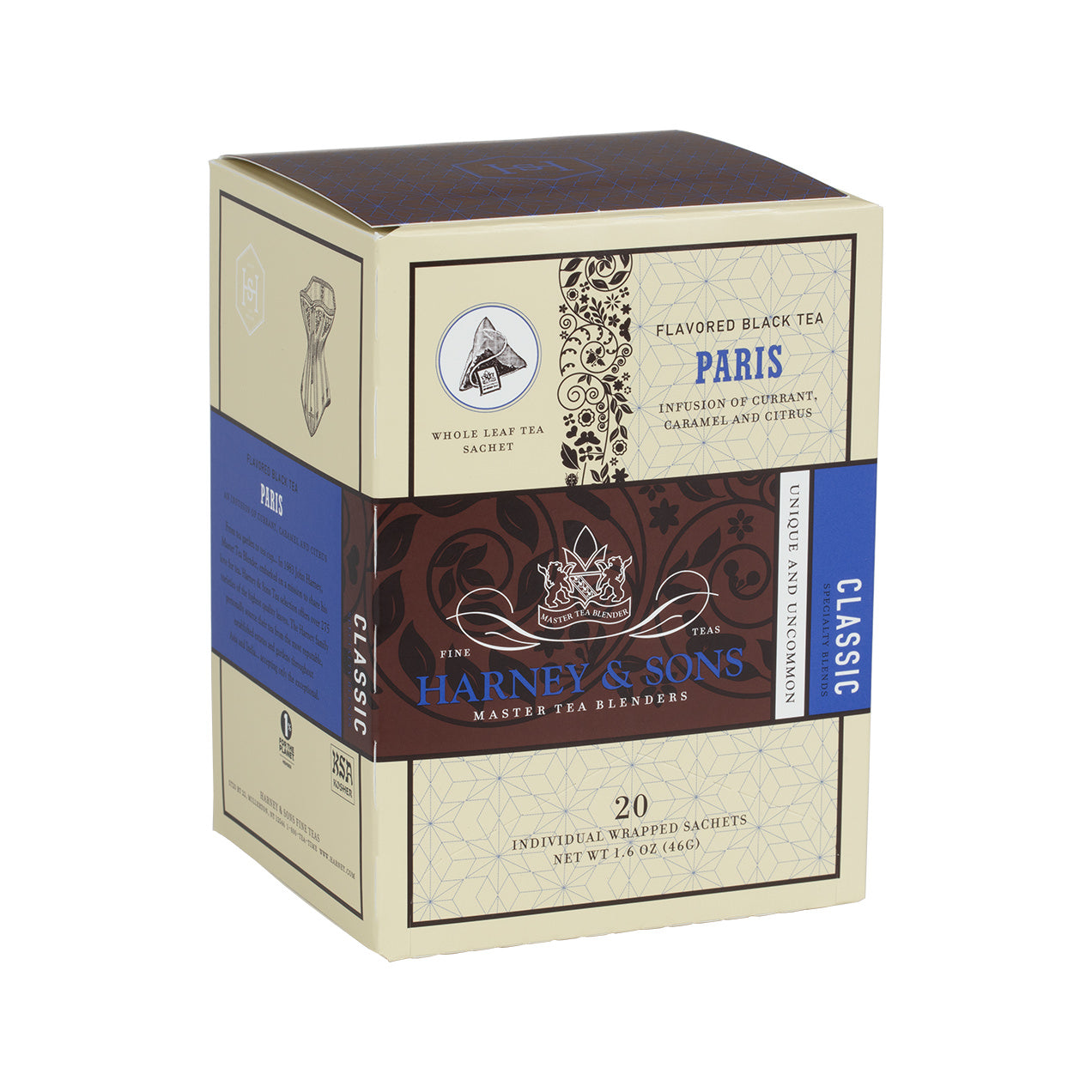 Paris Tea - Flavored Black Tea - Free Domestic Shipping - Harney