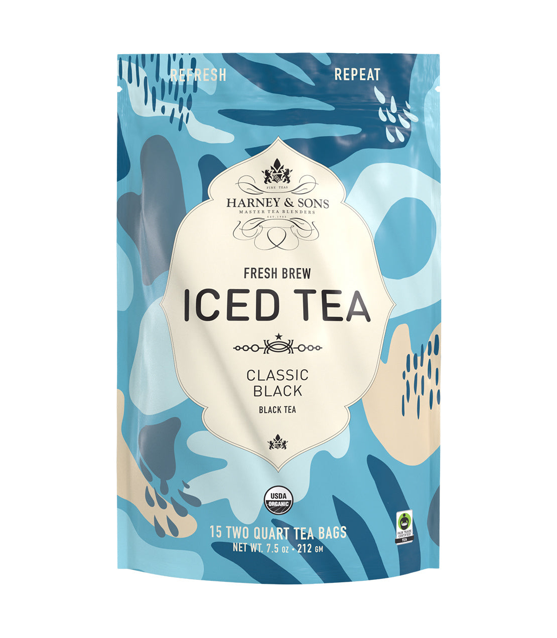 Organic Plain Black (Classic Black) – Fresh Brew Iced Tea