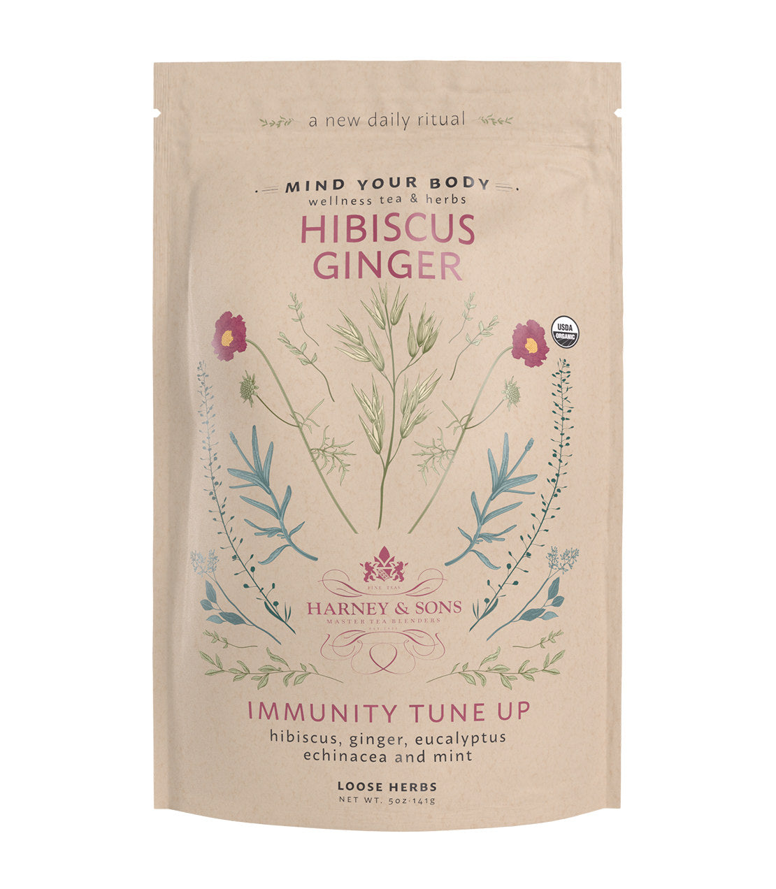 Organic Hibiscus Ginger