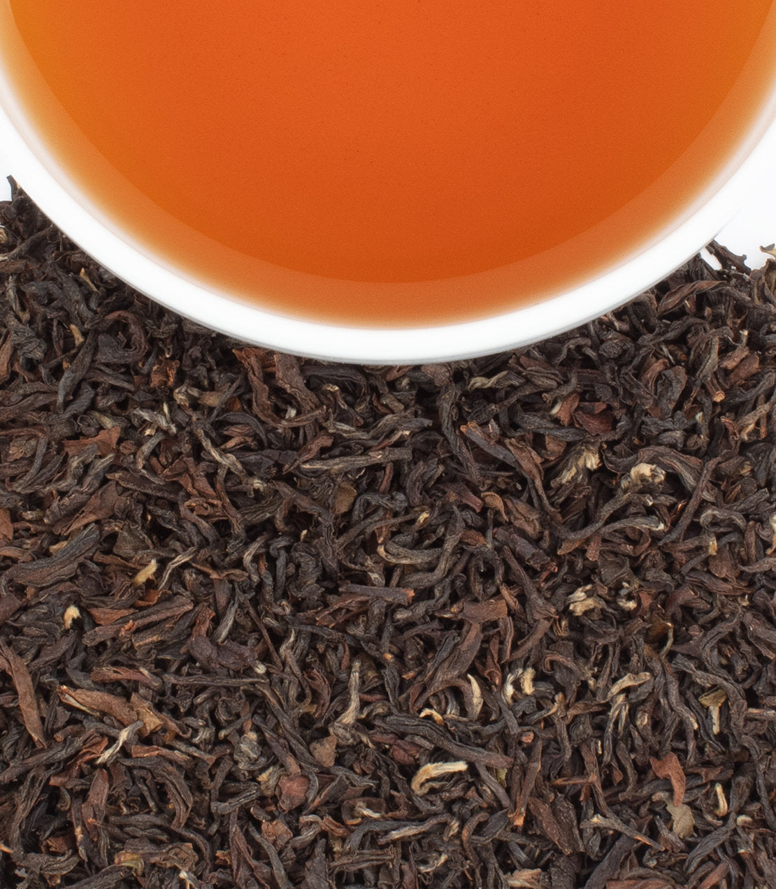 Harney & Sons Fine Teas- Sungma 2nd Flush Darjeeling- Cup and leaves