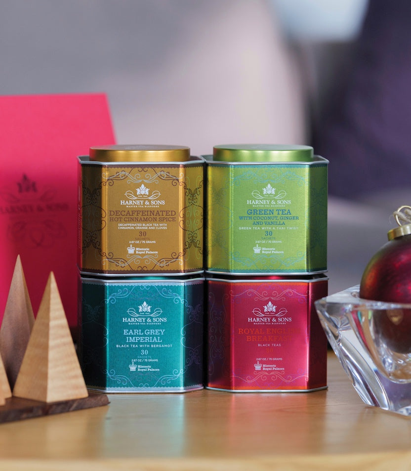 HRP Collection Holiday Gift with four teas. 