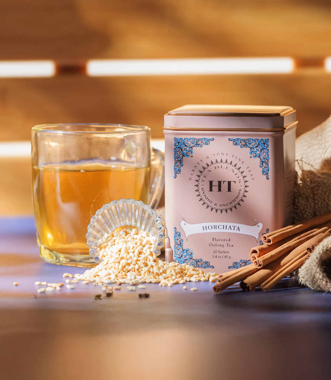 Harney & Sons Fine Teas- HT- Horchata- Mood Shot