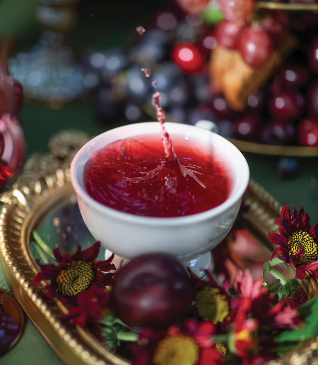 Spiced Plum Herbal mood image.