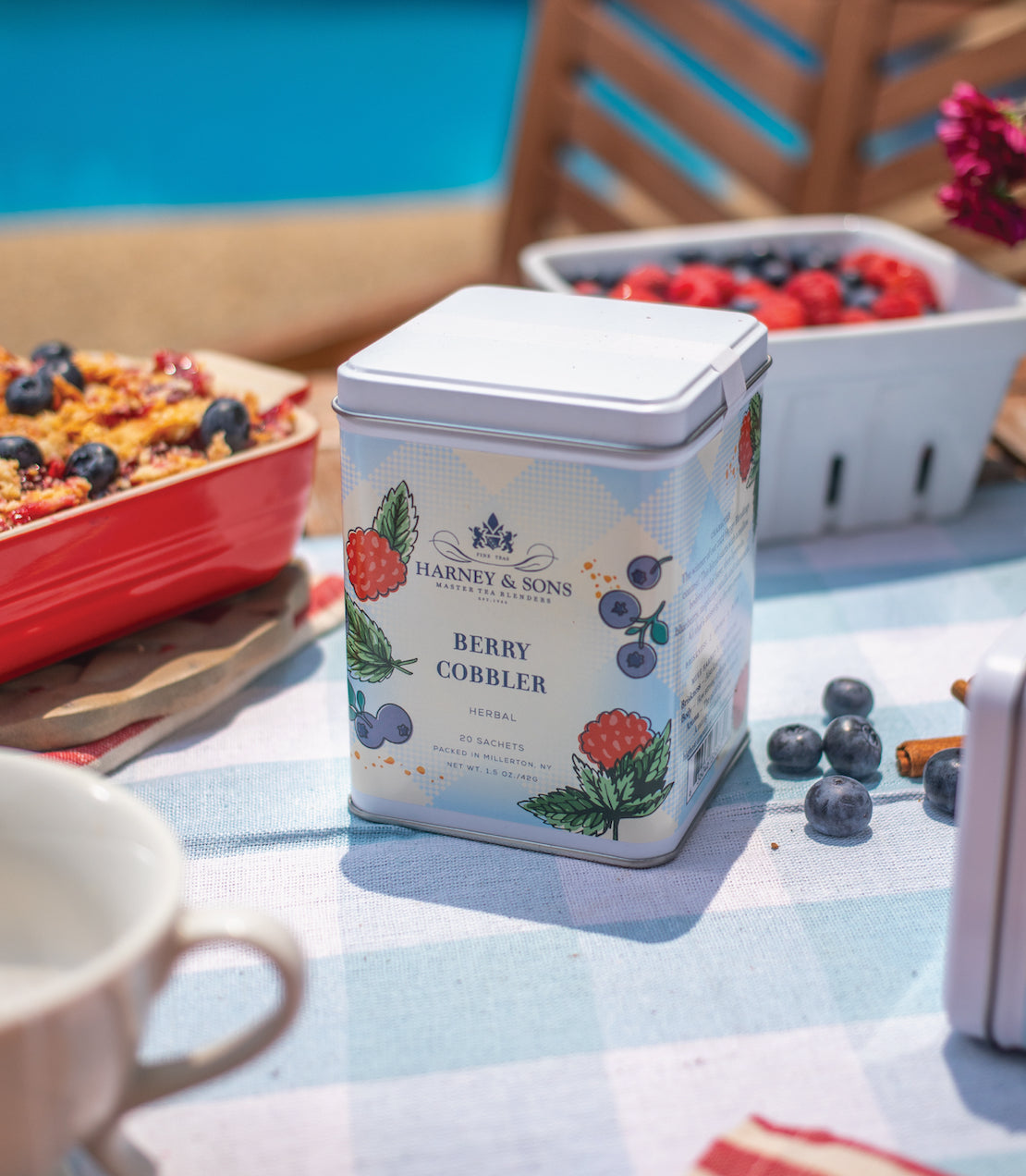 Berry Cobbler, Tin of 20 Sachets