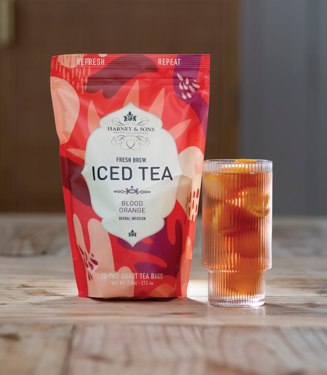 Blood Orange Fresh Brew Iced Tea