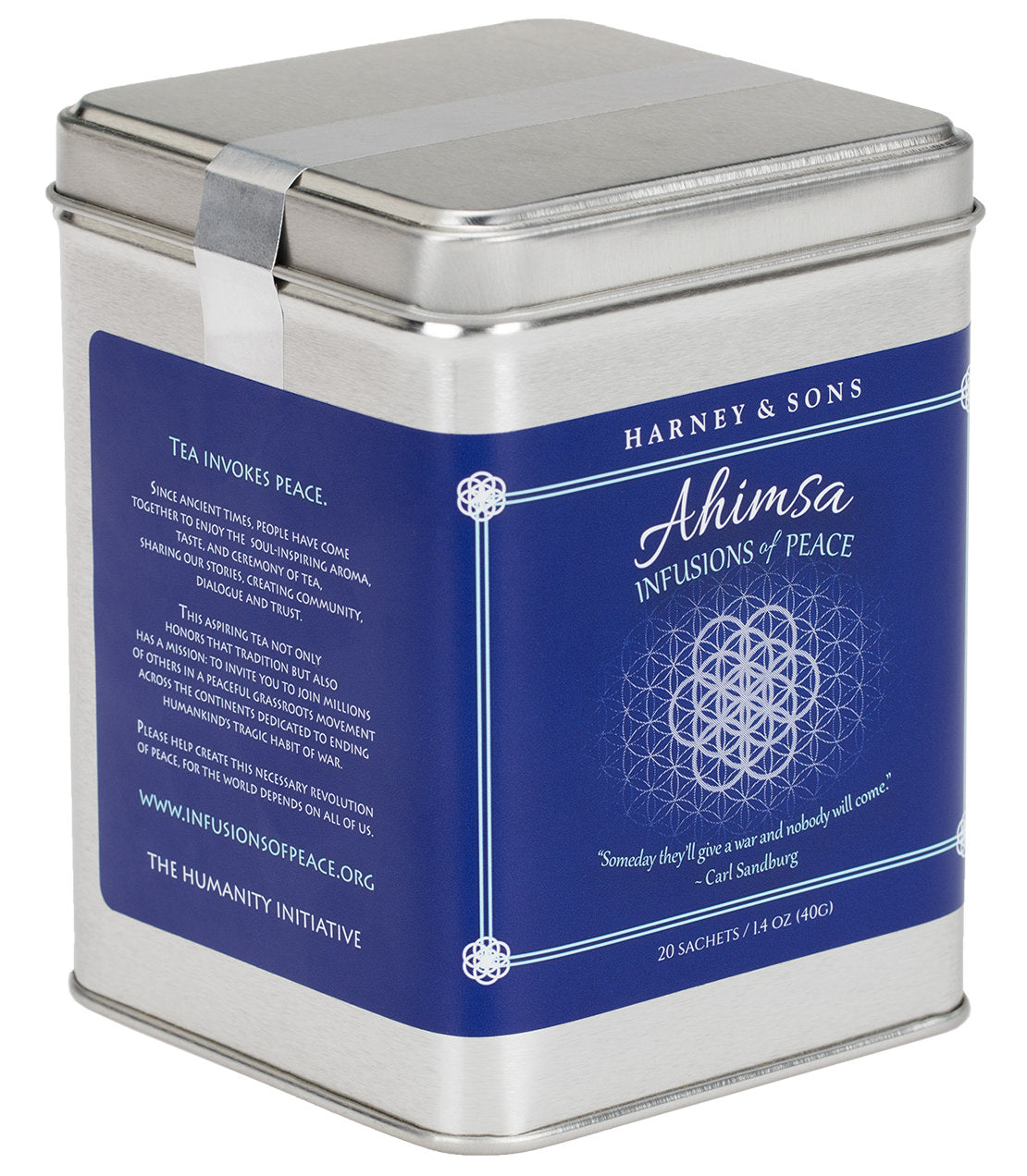 Personalized Wedding Tea  Tagalong Tin - Harney & Sons Fine Teas